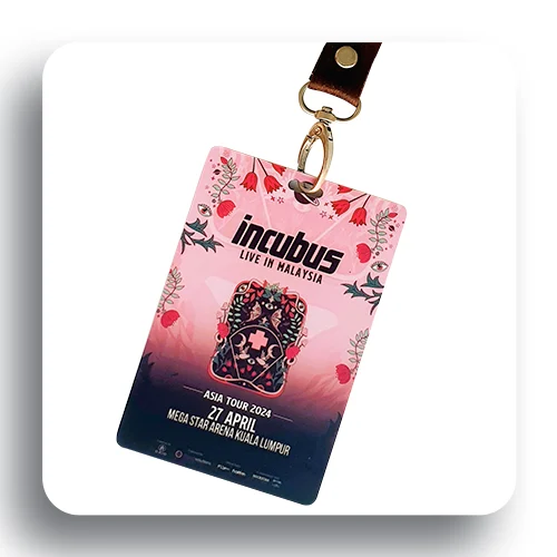 Full Color Printed Hard PVC Badge